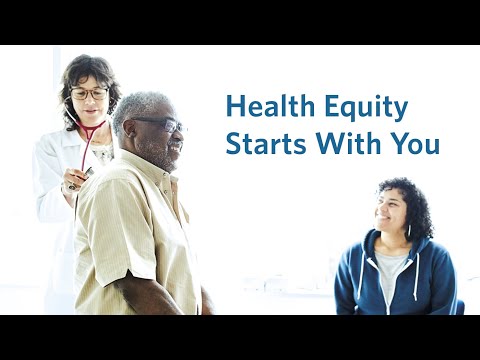 Preview image for the video "Health Equity Starts With You". Preview image for the video "Health Equity Starts With You".